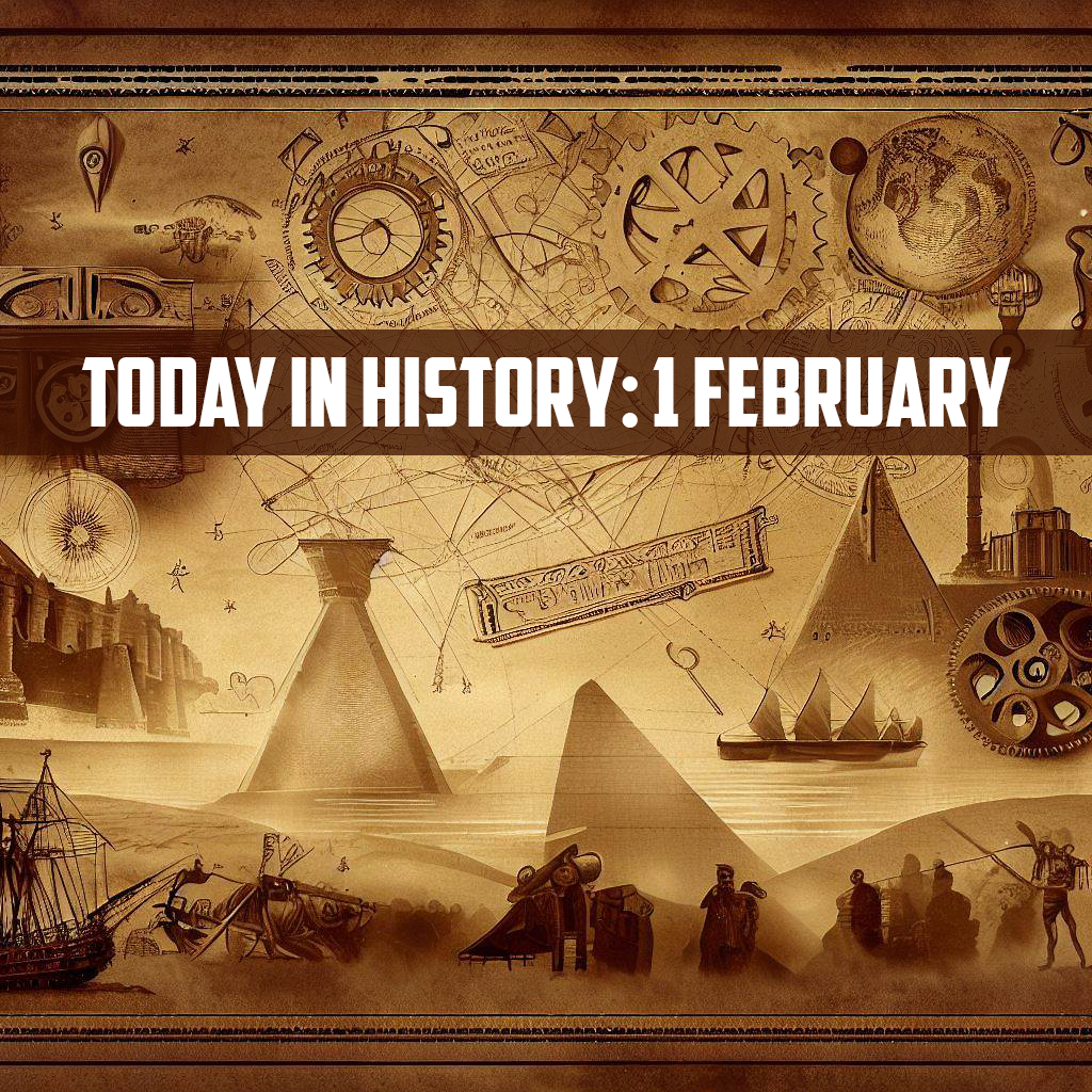 Today in History: 1 February