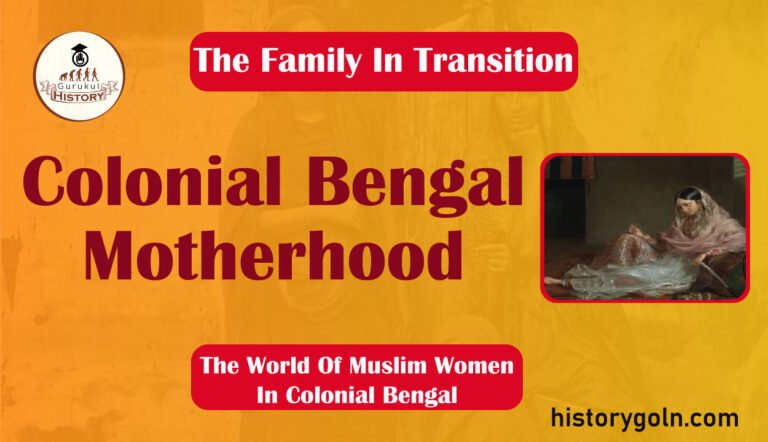 Colonial Bengal Motherhood