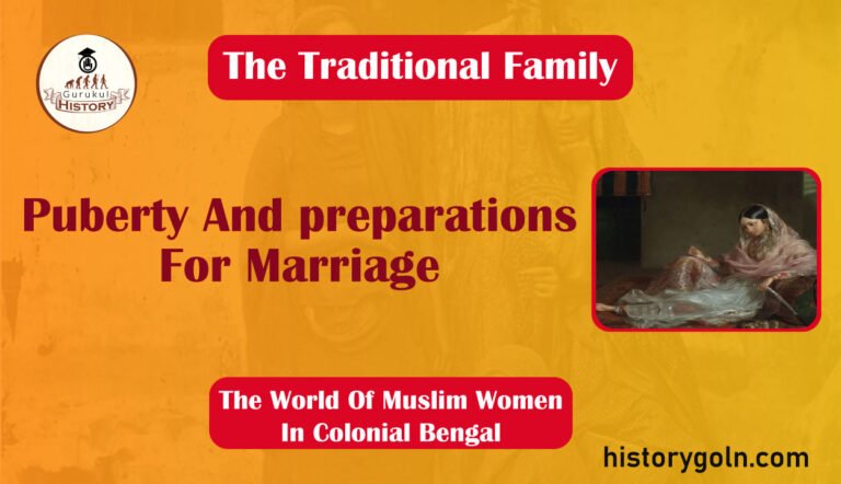 Puberty And preparations For Marriage