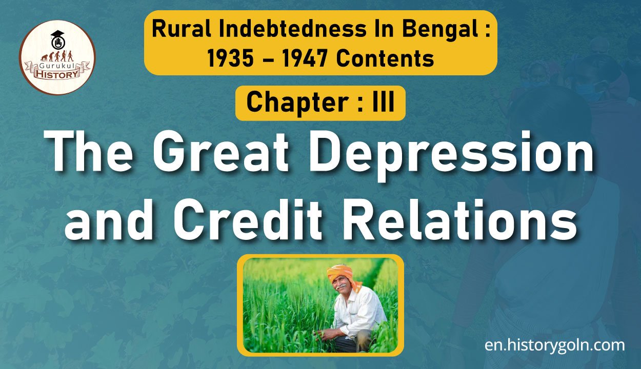 The Great Depression and Credit Relations