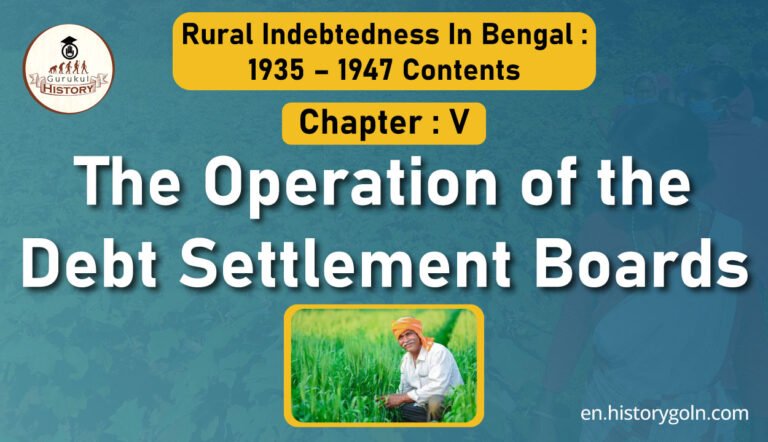 The Operation of the Debt Settlement Boards