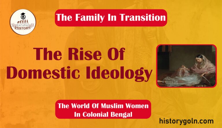 The Rise Of Domestic Ideology