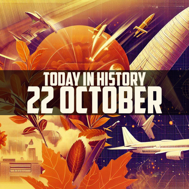 Today in History: 22 October