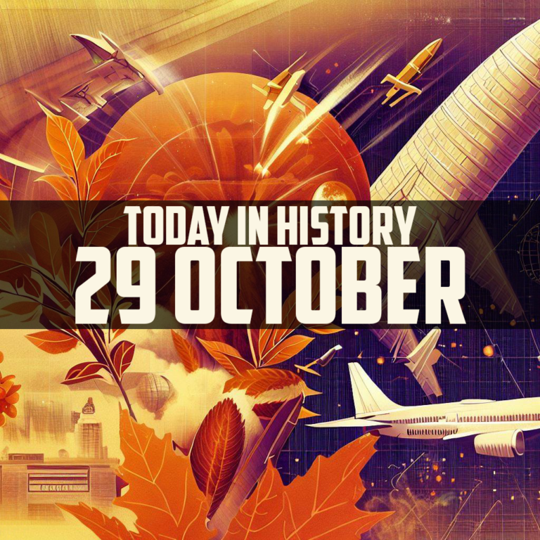 Today in History: 29 October
