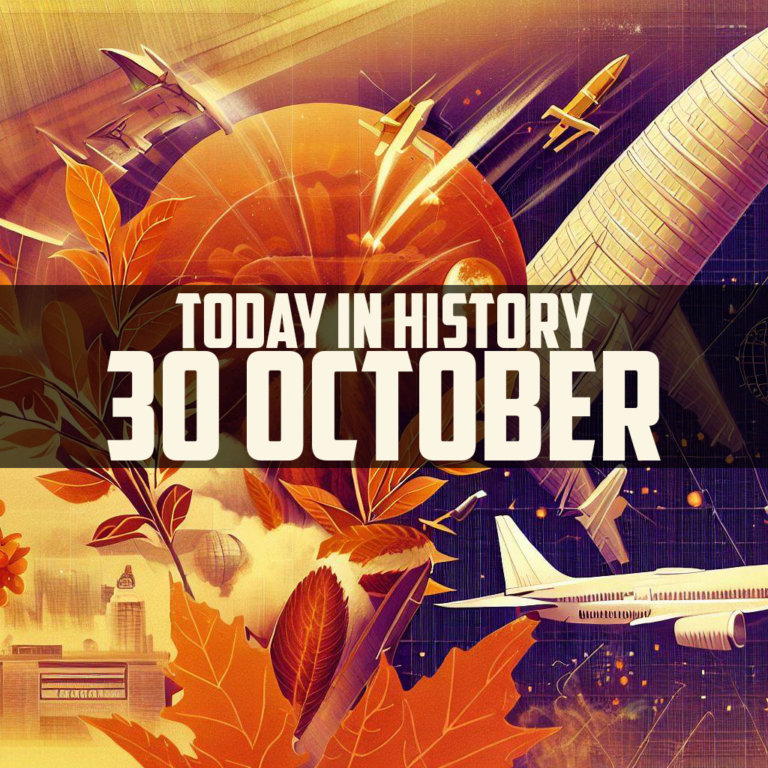 Today in History: 30 October