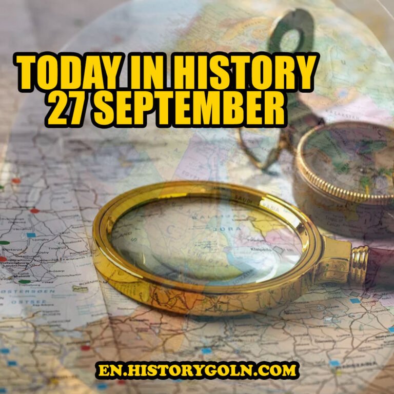 Today in History: 27 September