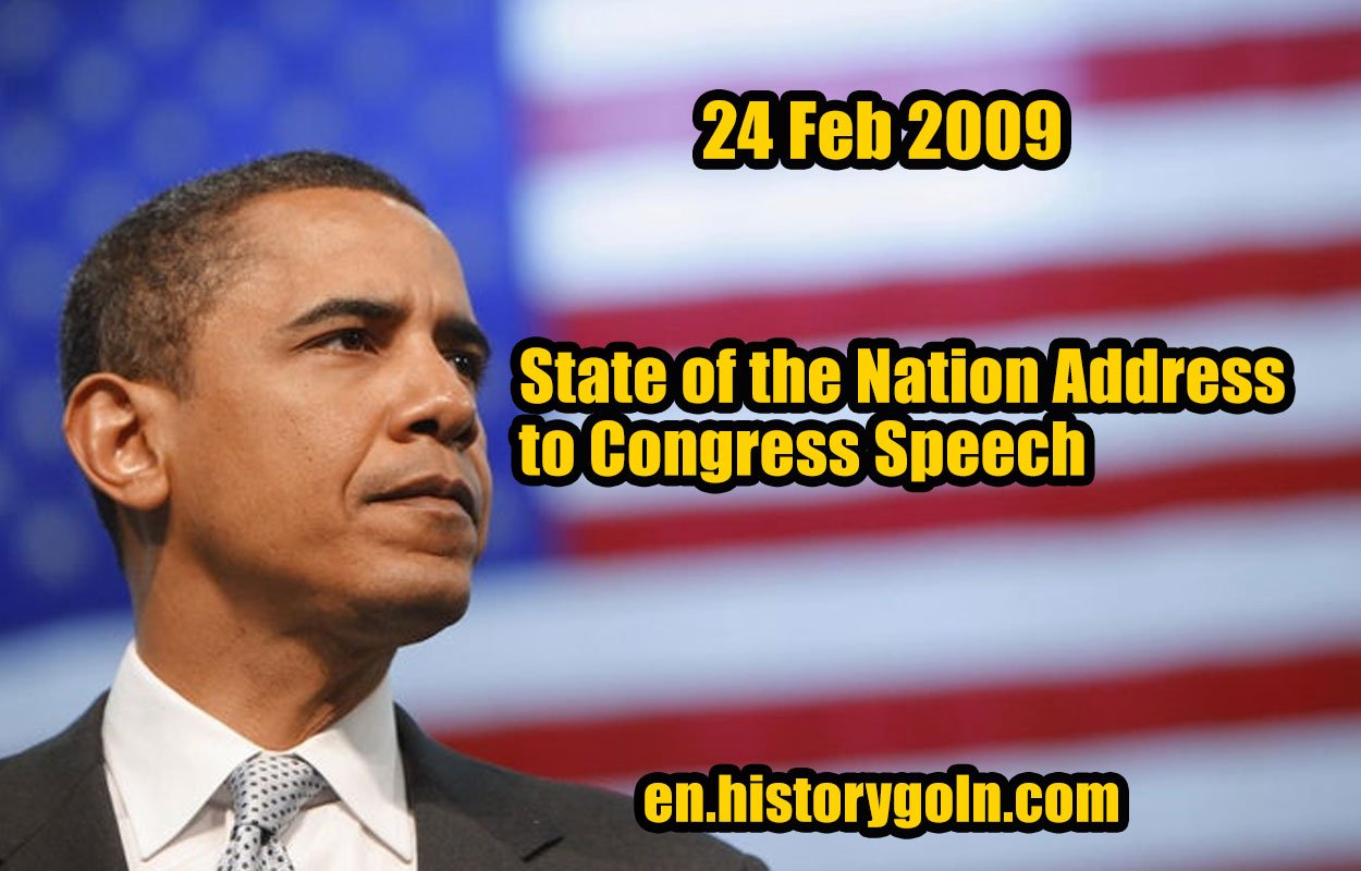 State of the Nation Address to Congress Speech