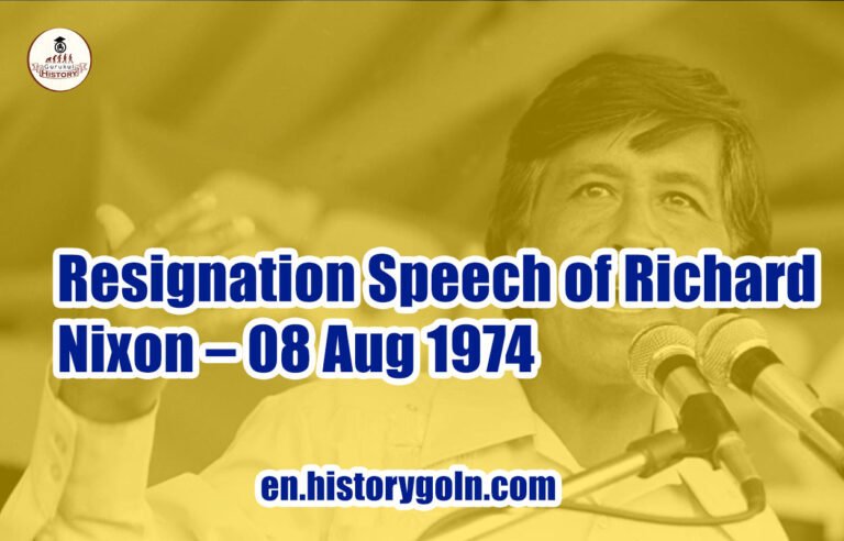 The Mexican, American and the Church, Speech on Ending His 25 Day Fast – Cesar Chavez – 10 Mar 1968